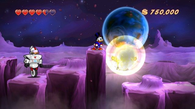 No i co się tak popisujesz? - Droga w głąb księżyca | Księżyc | DuckTales - DuckTales Remastered - poradnik do gry