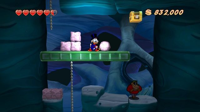 Pragniesz złota? Zaraz spadnie Ci ono z nieba prosto na głowę! - Droga w głąb księżyca | Księżyc | DuckTales - DuckTales Remastered - poradnik do gry