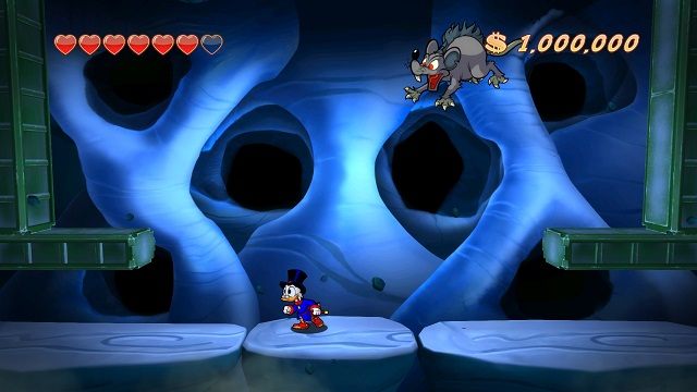 O *****! - Walka z przerośniętym szczurem | Księżyc | DuckTales - DuckTales Remastered - poradnik do gry