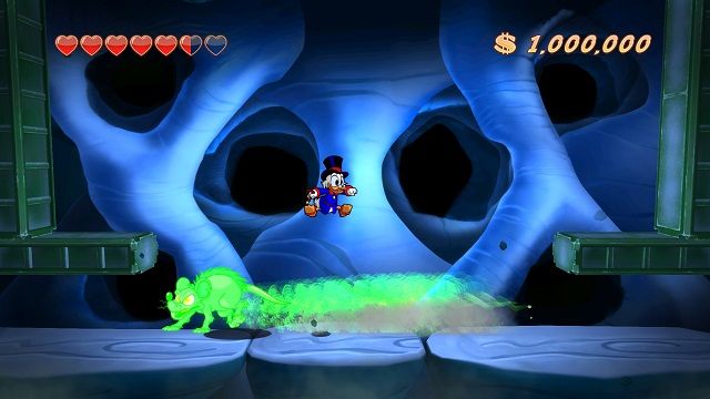 Działanie tego sera bardzo mi coś przypomina... - Walka z przerośniętym szczurem | Księżyc | DuckTales - DuckTales Remastered - poradnik do gry