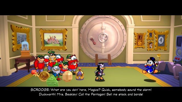 I ty tutaj? To jakiś międzynarodowy spisek! - Wspólna wyprawa | Wezuwiusz | DuckTales - DuckTales Remastered - poradnik do gry