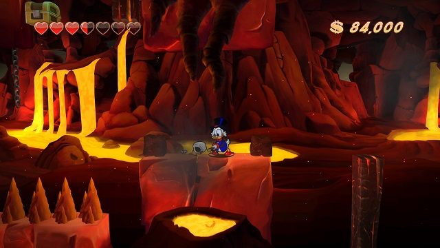 Spójrz trzy screeny do tyłu. - Wspólna wyprawa | Wezuwiusz | DuckTales - DuckTales Remastered - poradnik do gry