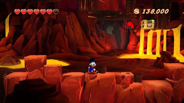 Trudny wybór. Nietoperz, skrzynka, nietoperz, skrzynka, hmm... - Wspólna wyprawa | Wezuwiusz | DuckTales - DuckTales Remastered - poradnik do gry