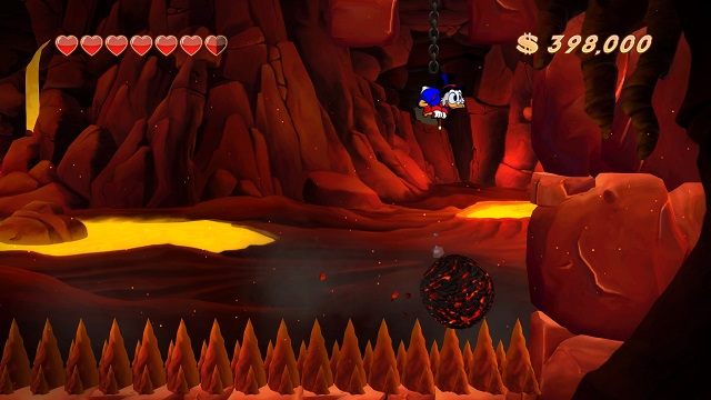 Tak jak poprzednio nasz nowy przyjaciel nie kwapi się zbytnio, aby być liderem tej ekspedycji. - Wspólna wyprawa | Wezuwiusz | DuckTales - DuckTales Remastered - poradnik do gry