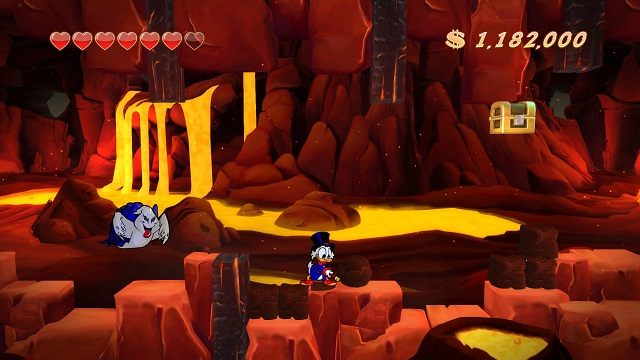 Kto pierwszy ten lepszy. - Wspólna wyprawa | Wezuwiusz | DuckTales - DuckTales Remastered - poradnik do gry