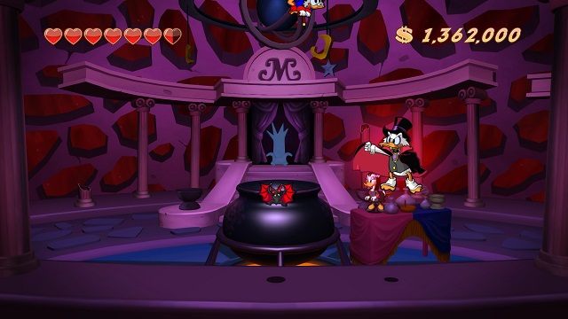 Mimo że chyba jesteś moim krewnym, to i tak muszę Cię zabić. - Wybuch wulkanu | Wezuwiusz | DuckTales - DuckTales Remastered - poradnik do gry