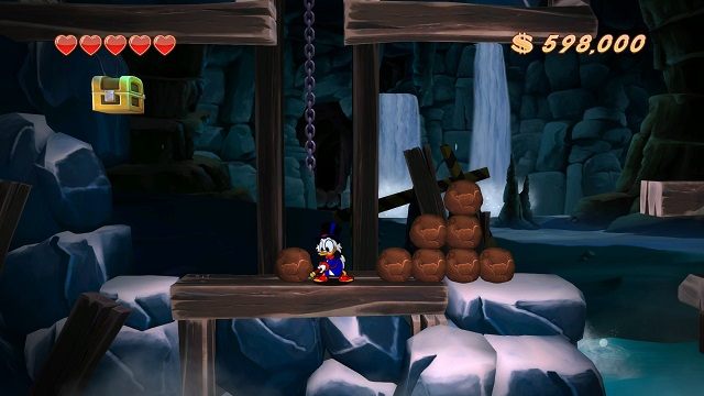 Ciekawe czy robotnicy mieli pojęcie o tych sekretnych, nieprzebytych kompleksach kopalnianych? - Niezbadane czeluści | Afrykańskie kopalnie | DuckTales - DuckTales Remastered - poradnik do gry