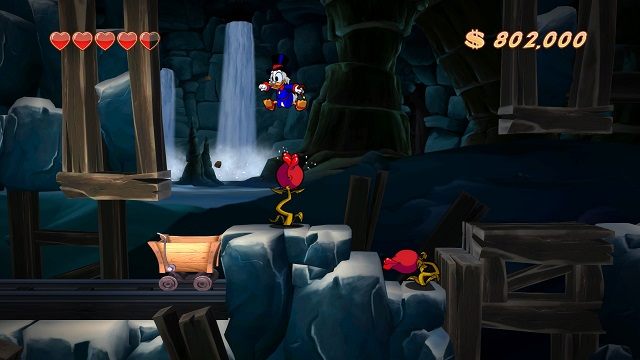 Do kolejnego rozdziału autorzy mogli dodać jakąś bardziej oryginalną sekwencję, a nie to samo co we wcześniejszym rozdziale. Zero inwencji twórczej. - Niezbadane czeluści | Afrykańskie kopalnie | DuckTales - DuckTales Remastered - poradnik do gry