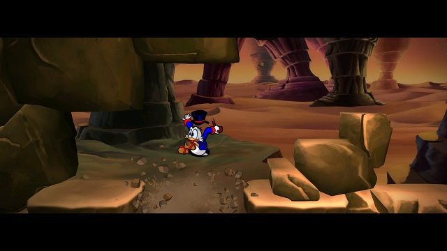 Coś mi mówiło, żeby jednak nie brać tego klej...aaaaaa! - Niezbadane czeluści | Afrykańskie kopalnie | DuckTales - DuckTales Remastered - poradnik do gry