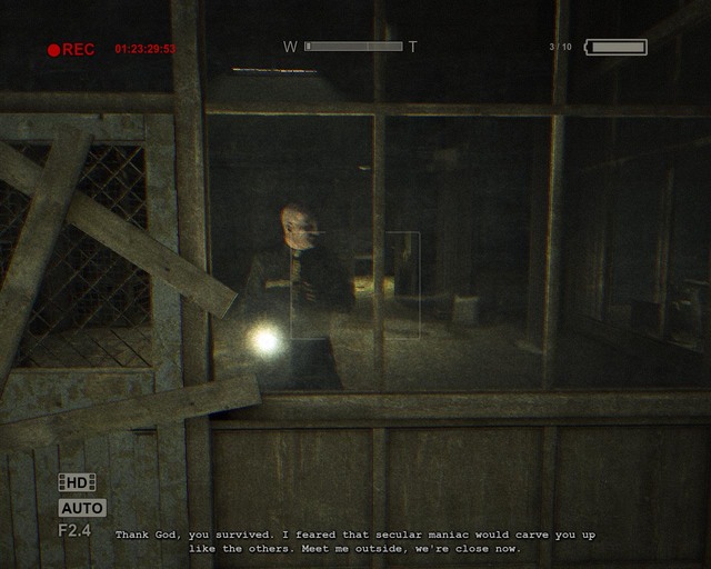 Ojciec Martin, chce byś się spotkał z nim w ogrodzie. - Male Ward | Solucja Outlast - Outlast - poradnik do gry