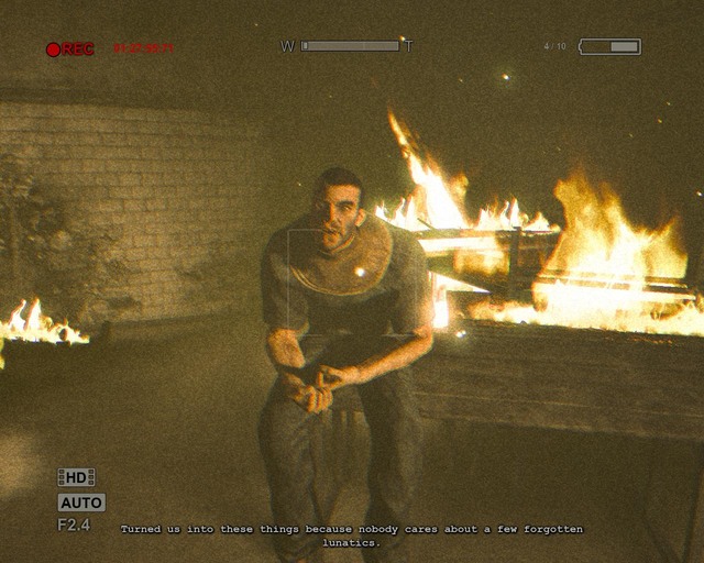 Sprawca całego pożaru, on chce po prostu umrzeć - Male Ward | Solucja Outlast - Outlast - poradnik do gry