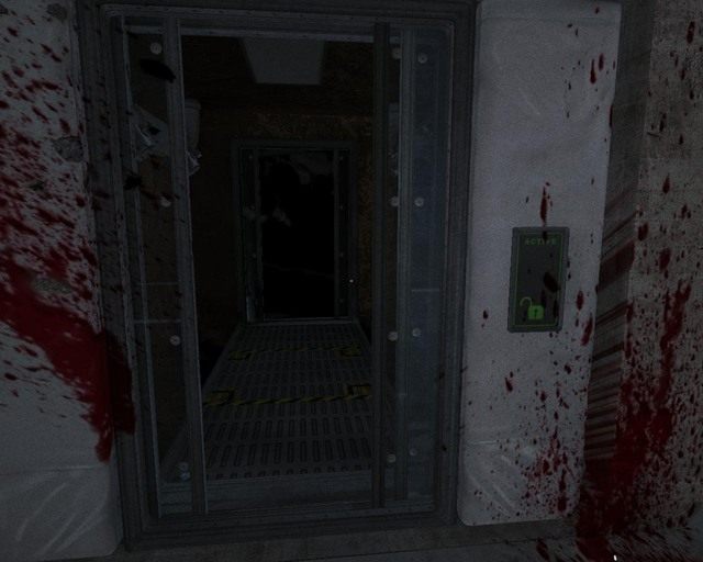Zepsuta komora, wygląda strasznie, ale musisz przez nią przejść - Underground Lab | Solucja Outlast - Outlast - poradnik do gry