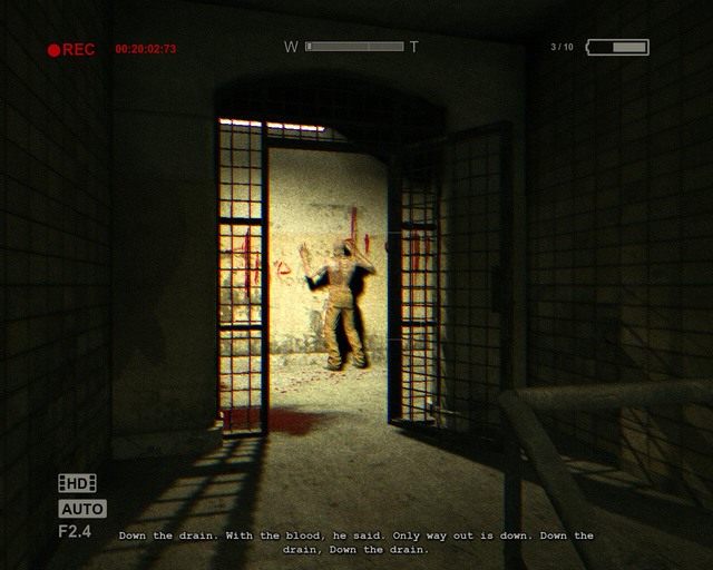 Gadający typek, czasami trzeba porozmawiać z kimś inteligentnym - Prison Block | Znajdźki - dokumenty | Outlast - Outlast - poradnik do gry