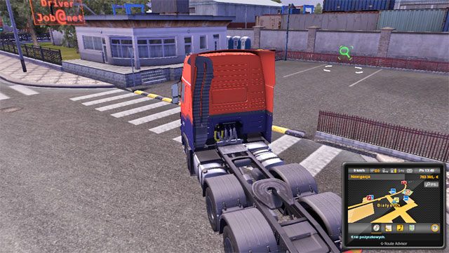 Do agencji pracy możesz przyjechać, ale możesz także skorzystać z niej z panelu sterowania firmą - Agencje pracy | Podstawy | ETS 2 Going East - Euro Truck Simulator 2: Going East! Ekspansja Polska - poradnik do gry