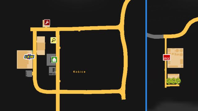 Plan Koszyc. - Czechy i Słowacja | Miasta | ETS 2 Going East - Euro Truck Simulator 2: Going East! Ekspansja Polska - poradnik do gry