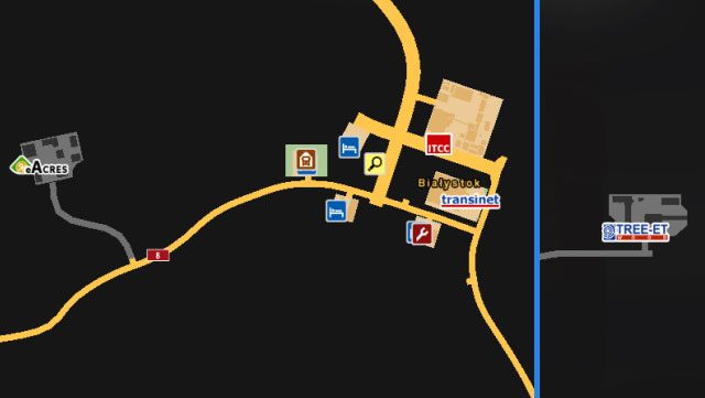 Plan Białegostoku. - Polska | Miasta | ETS 2 Going East - Euro Truck Simulator 2: Going East! Ekspansja Polska - poradnik do gry