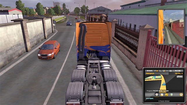 Drogi w Koszycach są naprawdę wąskie, a ich rozplanowanie odbiega od schematu widocznego w innych miastach. - Węgry | Miasta | ETS 2 Going East - Euro Truck Simulator 2: Going East! Ekspansja Polska - poradnik do gry