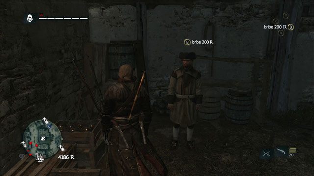 Wysokość łapówki uzależniona jest od poziomu rozgłosu, ale nie są to duże kwoty. - Rozgłos - Assassins Creed IV: Black Flag - poradnik do gry