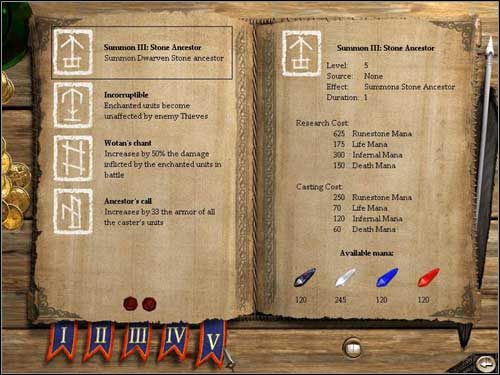 Poziom - Górskie Klany - Lista czarów | Disciples II Mroczne Proroctwo - Disciples II: Mroczne Proroctwo - poradnik do gry