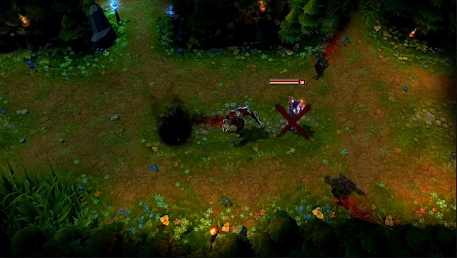 W tym momencie naszym zadaniem jest, aby w ciągu trzech sekund zadać jak najwięcej obrażeń przeciwnikowi - Umiejętności | Zed | League of Legends - League of Legends - poradnik do gry