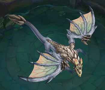 Pochmurny Smok (Cloud Drake) - Smok o największych obrażeniach - Najważniejsze Cele w League of Legends - League of Legends - poradnik do gry