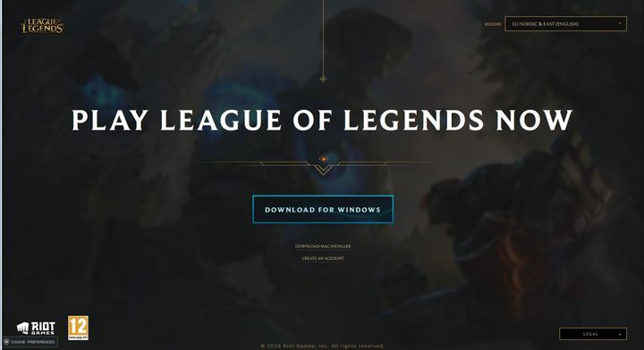 League of legends można również pobrać dla komputerów MAC - Opis założenia konta i wybrania regionu | Podstawy rozgrywki w LoL - League of Legends - poradnik do gry