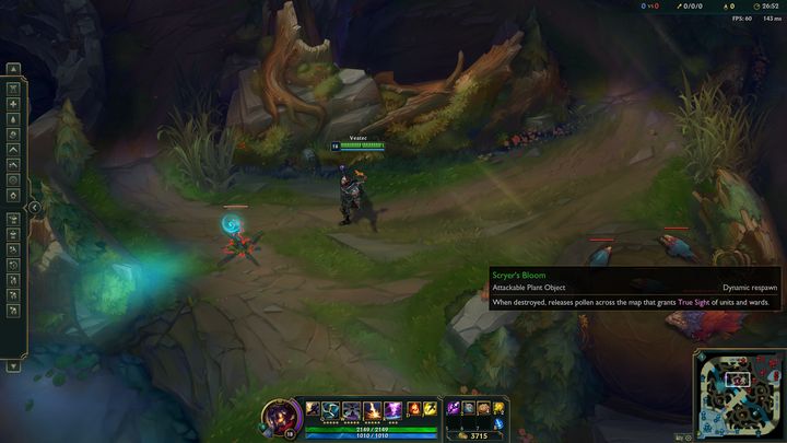 Niebieska roślina znajduje się również za Baronem i Smokiem, jak i naprzeciw - Rośliny w Dżungli w League of Legends | Podstawy rozgrywki - League of Legends - poradnik do gry
