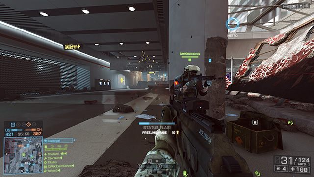 Przejmowanie flagi. - Podbój i Wielki Podbój w Battlefield 4 | Tryby rozgrywki - Battlefield 4 - poradnik do gry