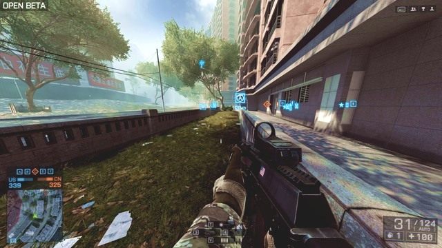 Ta broń wyposażona jest właśnie w celownik laserowy. - Porady imhotepa dla początkujących (do bety) | Porady społeczoności - Battlefield 4 - poradnik do gry