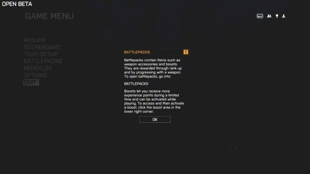 Na ekranie tym, możesz przeczytać, po co Ci w ogóle Battlepack. - Porady imhotepa dla początkujących (do bety) | Porady społeczoności - Battlefield 4 - poradnik do gry