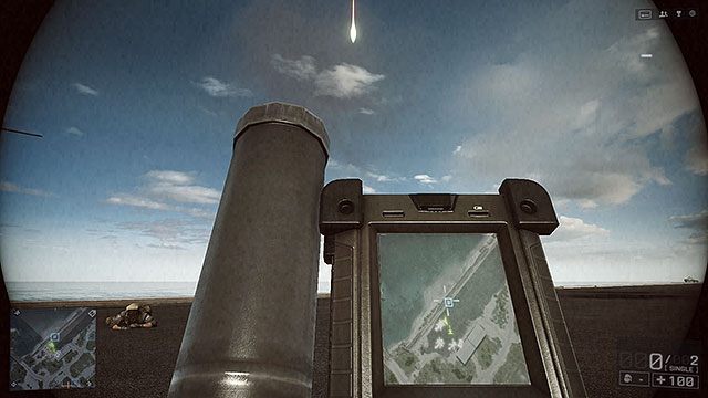 Po rozstawieniu M224, w ręku żołnierza pojawi się konsola zdalnego sterowania, za pomocą której można obsługiwać moździerz z dowolnego punktu na mapie - Żołnierz wsparcia w Battlefield 4 | Klasy postaci - Battlefield 4 - poradnik do gry