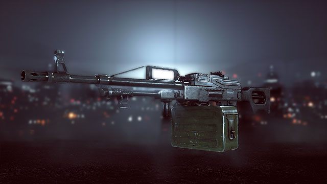 STATYSTYKA - Ręczne karabiny maszynowe | Uzbrojenie w Battlefield 4 - Battlefield 4 - poradnik do gry