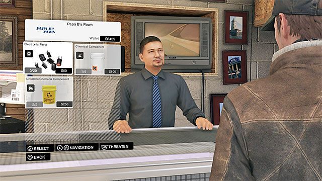 W grze Watch_Dogs możliwe jest wytwarzanie dodatkowych gadżetów (narzędzi), które mogą pomagać Aidenowi między innymi w odwracaniu uwagi przeciwników, ograniczaniu ich pola widzenia czy w wysadzaniu w powietrze obiektów z otoczenia - Ogólne założenia | Wytwarzanie przedmiotów w Watch Dogs - Watch Dogs 1 - poradnik do gry