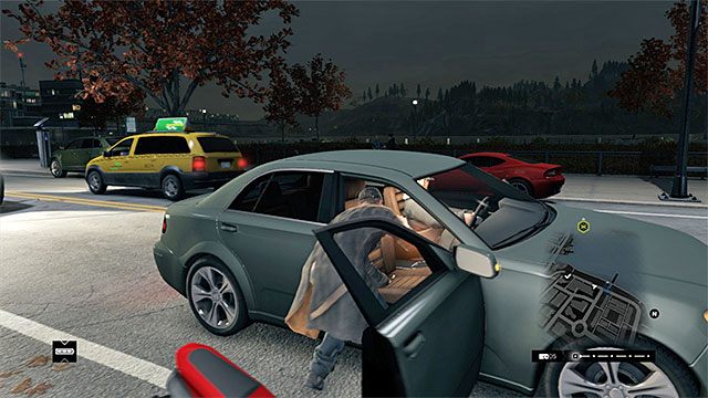 Wyrzucenie kierowcy z auta może spowodować, że spróbuje zgłosić policji kradzież - Jak uciec policji w Watch Dogs? | Aktywności i porady - Watch Dogs 1 - poradnik do gry