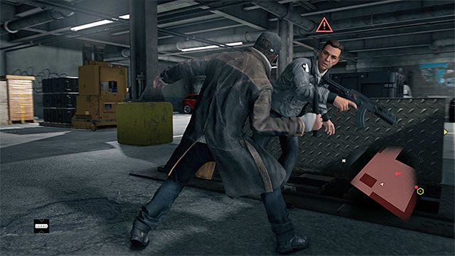 Obezwładnienie przeciwnika w walce wręcz jest dobrym pomysłem tylko gdy w pobliżu nie ma innych wrogów - Walka na odległość i w zwarciu | Walka w Watch Dogs - Watch Dogs 1 - poradnik do gry