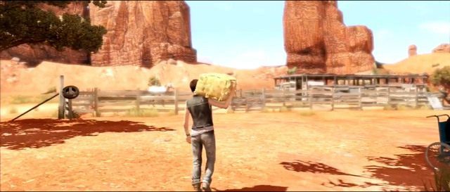 Moce Aidena przydadzą się w zdobyciu siana - Navajo | Solucja Beyond Dwie Dusze - Beyond: Dwie Dusze - poradnik do gry