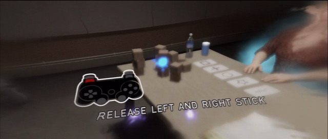 Przewracając klocki nauczysz się podstawowej umiejętności Aidena - Eksperyment | Solucja Beyond Dwie Dusze - Beyond: Dwie Dusze - poradnik do gry