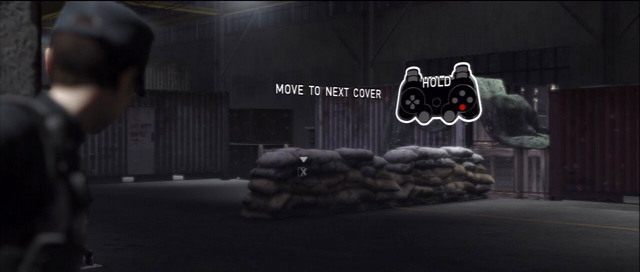 Widząc ikonę w kwadracie musisz przytrzymać wymagany przycisk - Witamy w CIA | Solucja Beyond Dwie Dusze - Beyond: Dwie Dusze - poradnik do gry