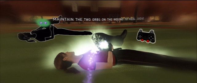 Leczenie lekkich ran, to kolejna ze zdolności Aidena - Witamy w CIA | Solucja Beyond Dwie Dusze - Beyond: Dwie Dusze - poradnik do gry