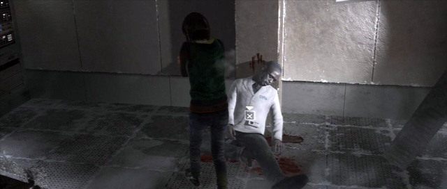 Przy tych zwłokach znajdziesz poszukiwaną kartę dostępu - Kondensator | Solucja Beyond Dwie Dusze - Beyond: Dwie Dusze - poradnik do gry