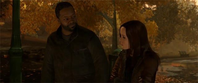 Na początku rozdziała czeka cię długa rozmowa z Colem - Starzy przyjaciele/Norah | Solucja Beyond Dwie Dusze - Beyond: Dwie Dusze - poradnik do gry