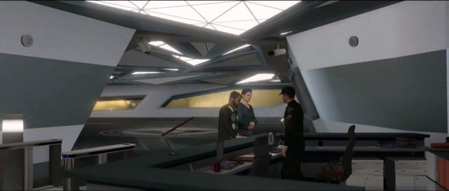 Po kilku sztuczkach Aidena, powinno ci się udać oszukać strażnika - Czarne słońce | Solucja Beyond Dwie Dusze - Beyond: Dwie Dusze - poradnik do gry