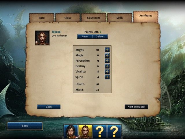 Rozdawanie punktów - Atrybuty | Tworzenie postaci | Might & Magic X Legacy - Might & Magic X: Legacy - poradnik do gry