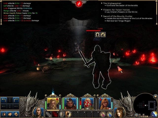 Walka z bossem, ciężka jak w większość z nich - Rozbójnicy | Akt I - Sorpigal | Might & Magic X Legacy - Might & Magic X: Legacy - poradnik do gry