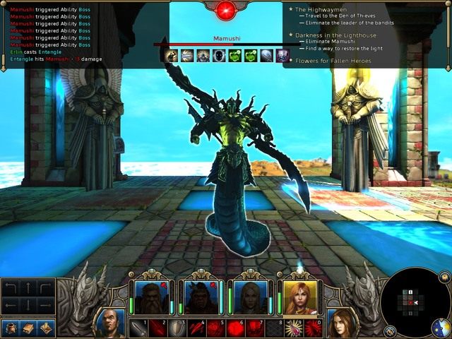 Mamushi, chyba najsilniejszy przeciwnik we wczesnej fazie gry - Ciemność w Latarni Morskiej | Akt I - Sorpigal | Might & Magic X Legacy - Might & Magic X: Legacy - poradnik do gry