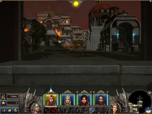 W walce tutaj, warto wejść pod drzwi świątyni - Bitwa o Karthal | Akt IV | Might & Magic X Legacy - Might & Magic X: Legacy - poradnik do gry