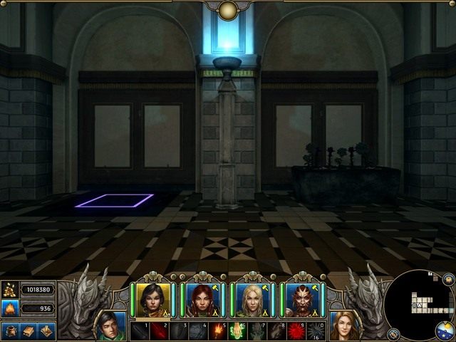 W ostatnim pokoju najpierw zapal te fioletowe płyty - Promocja na Arcymaga | Questy na Klasy prestiżowe | Might & Magic X Legacy - Might & Magic X: Legacy - poradnik do gry