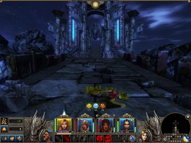 Walka na moście , stąd już widać ołtarz - Promocja na Ostrze Wiatru | Questy na Klasy prestiżowe | Might & Magic X Legacy - Might & Magic X: Legacy - poradnik do gry