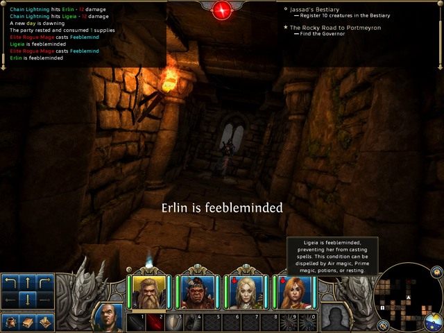 Bandyta mag sprawi, że dosłownie zakręci ci się w głowie - Wyboista droga do Portmeyron | Akt I - Sorpigal | Might & Magic X Legacy - Might & Magic X: Legacy - poradnik do gry