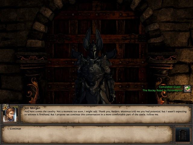 Rycerz w pięknej, lśniącej zbroi - Wyboista droga do Portmeyron | Akt I - Sorpigal | Might & Magic X Legacy - Might & Magic X: Legacy - poradnik do gry